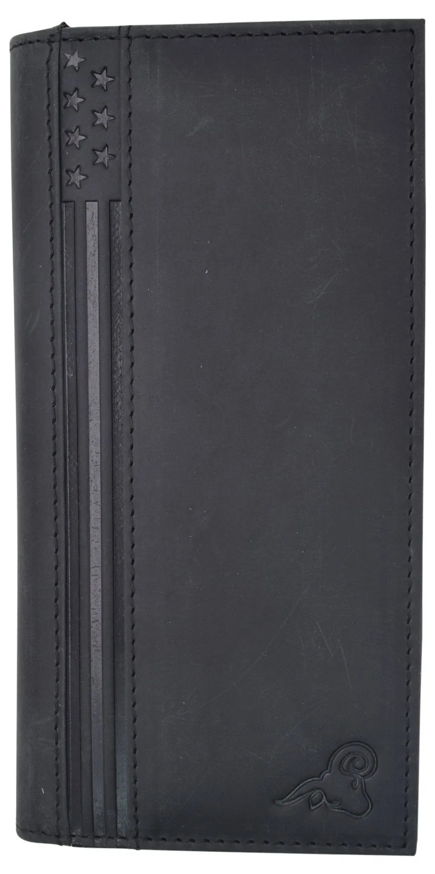 USA Genuine Leather Checkbook Cover For Men & Women Checkbook Holder Wallet RFID Blocking RFID61156HU