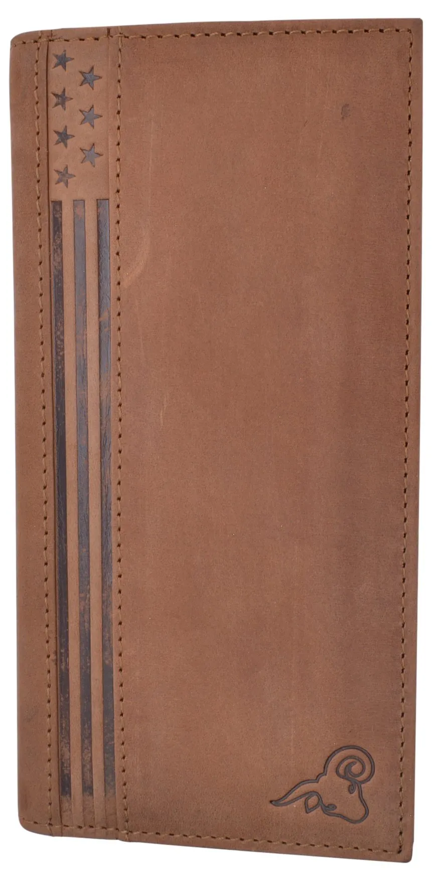 USA Genuine Leather Checkbook Cover For Men & Women Checkbook Holder Wallet RFID Blocking RFID61156HU