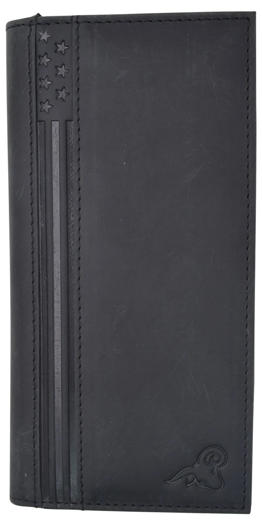 USA Genuine Leather Checkbook Cover For Men & Women Checkbook Holder Wallet RFID Blocking