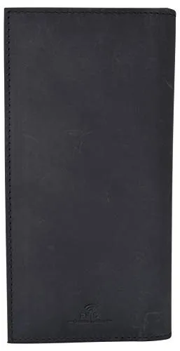 USA Genuine Leather Checkbook Cover For Men & Women Checkbook Holder Wallet RFID Blocking