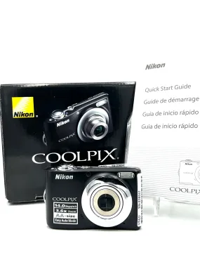 USED Nikon Coolpix L24 Digital Point and Shoot Camera