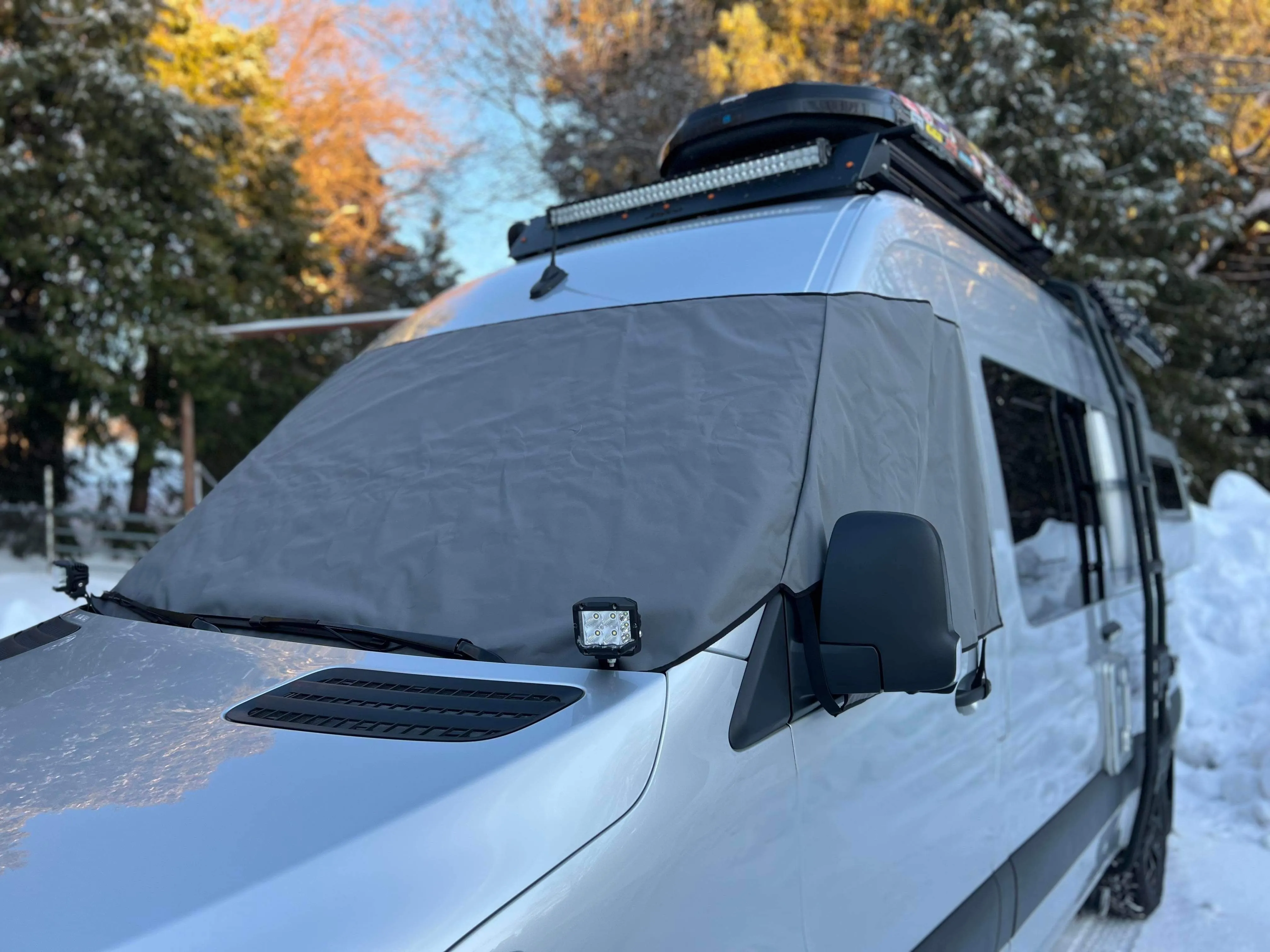 Van Outer Windshield Cover - Revel - Storyteller - Jayco