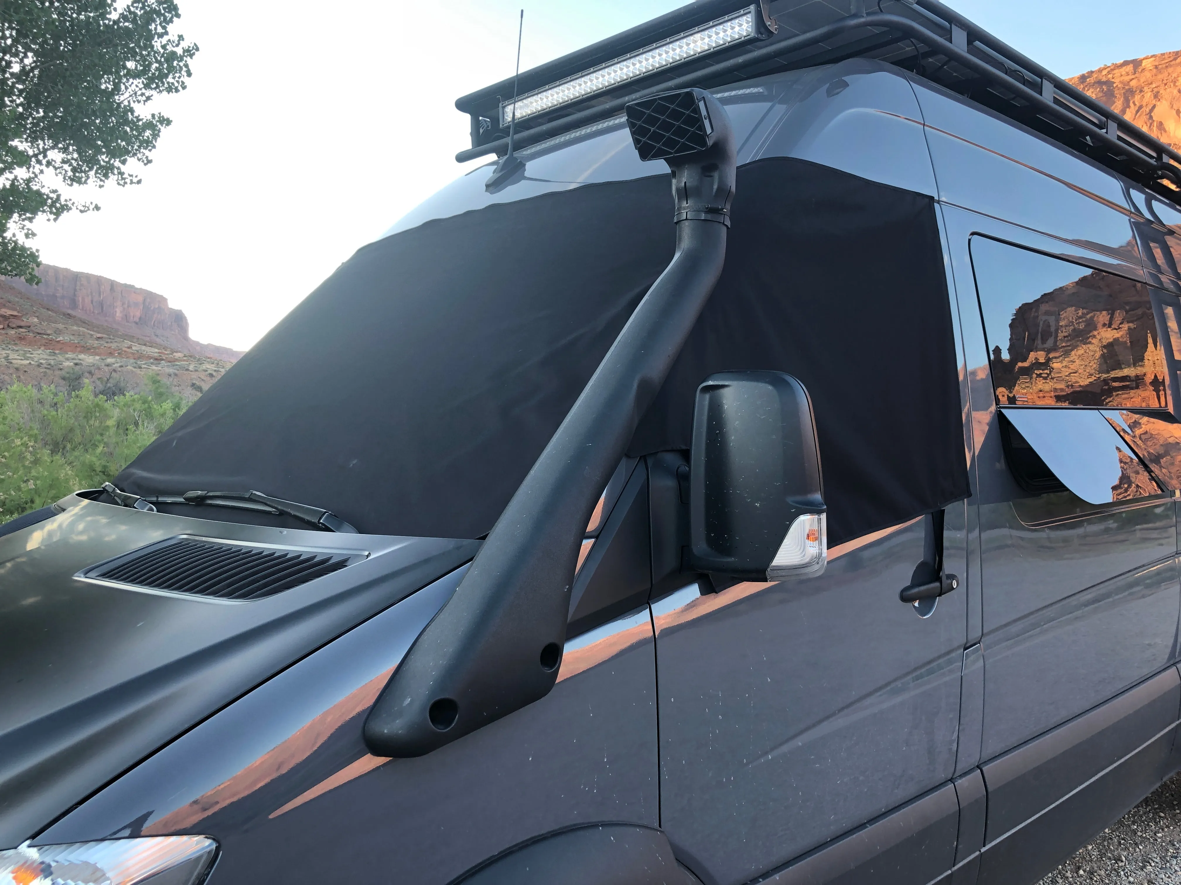 Van Outer Windshield Cover - Revel - Storyteller - Jayco