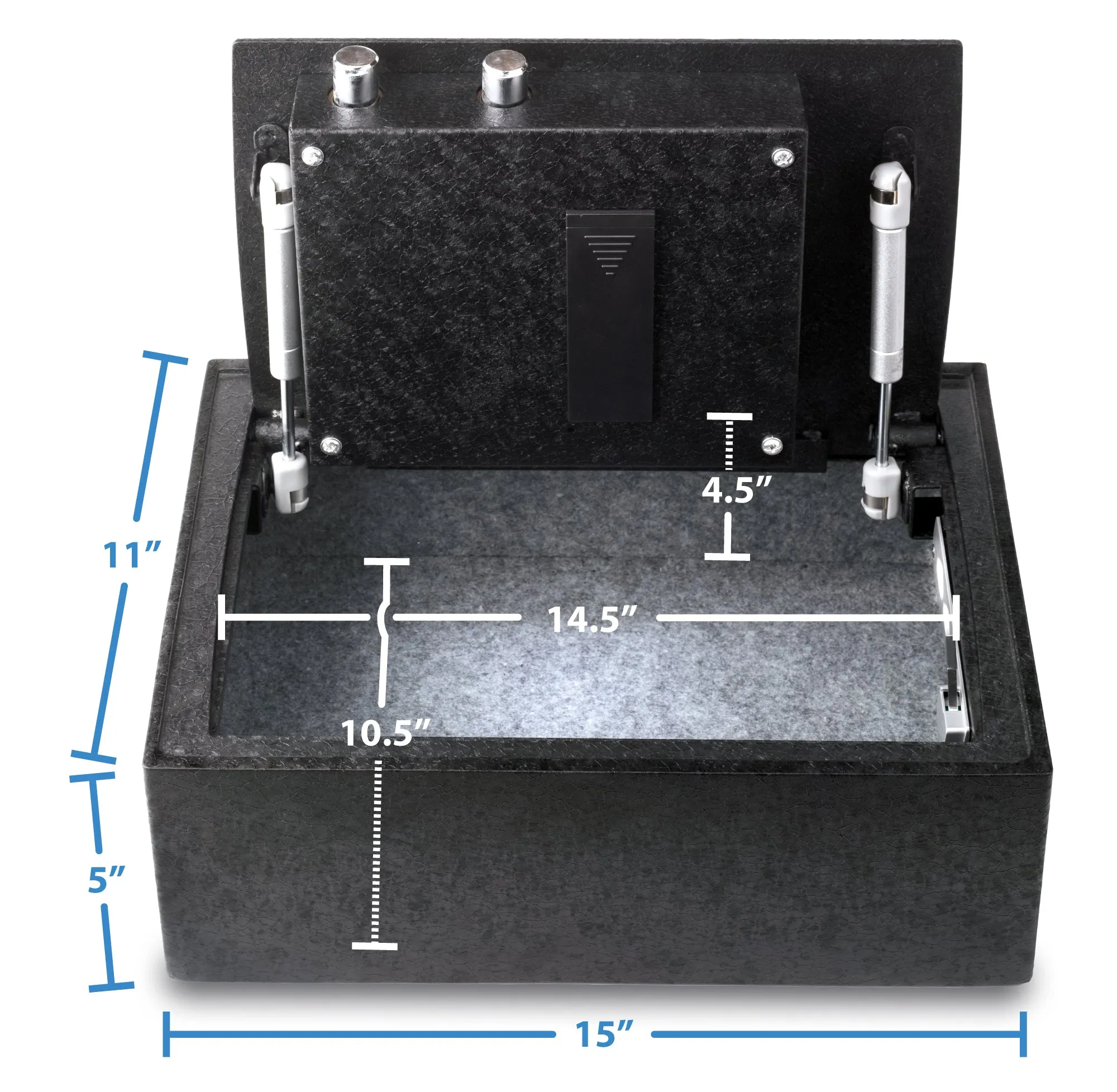 Viking VS-14BL Top Opening Drawer Biometric Keypad Safe