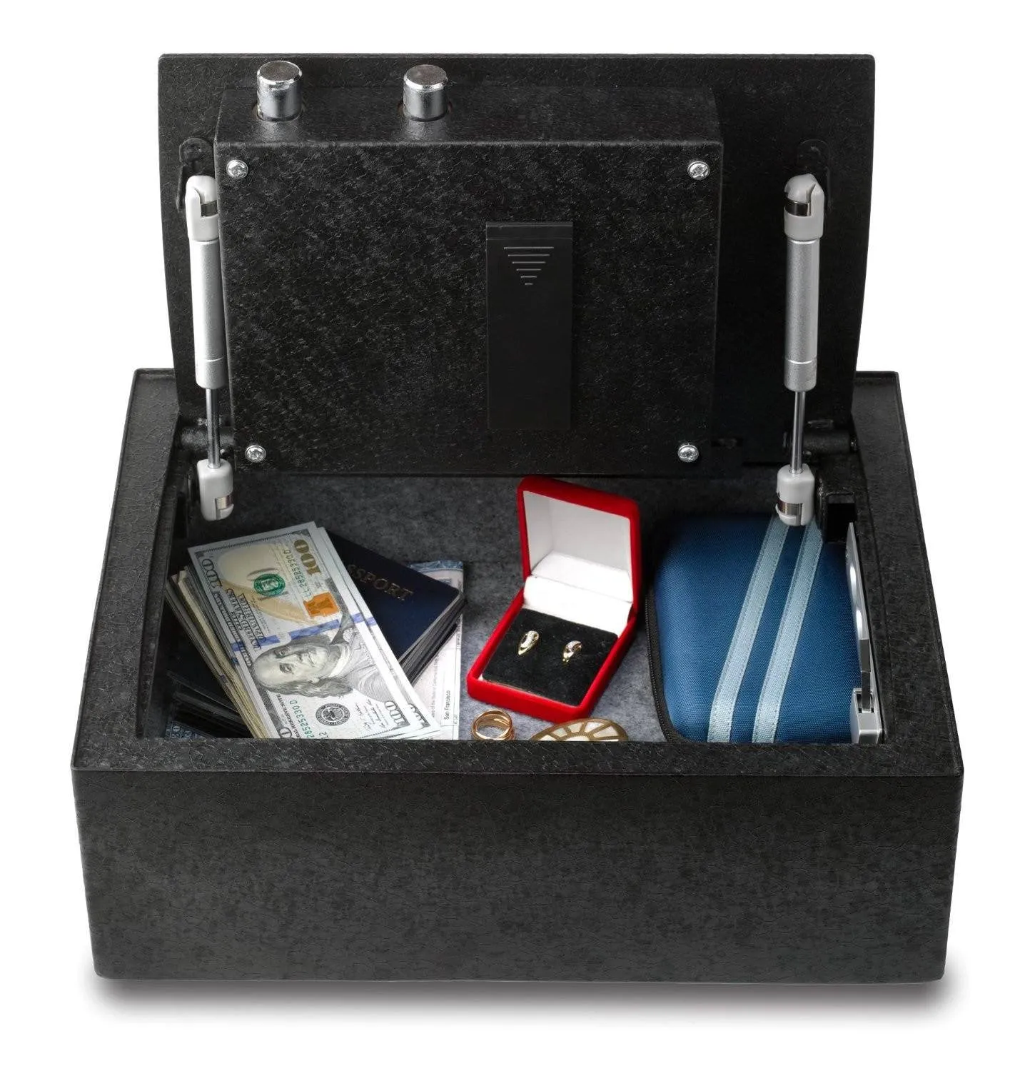 Viking VS-14BL Top Opening Drawer Biometric Keypad Safe