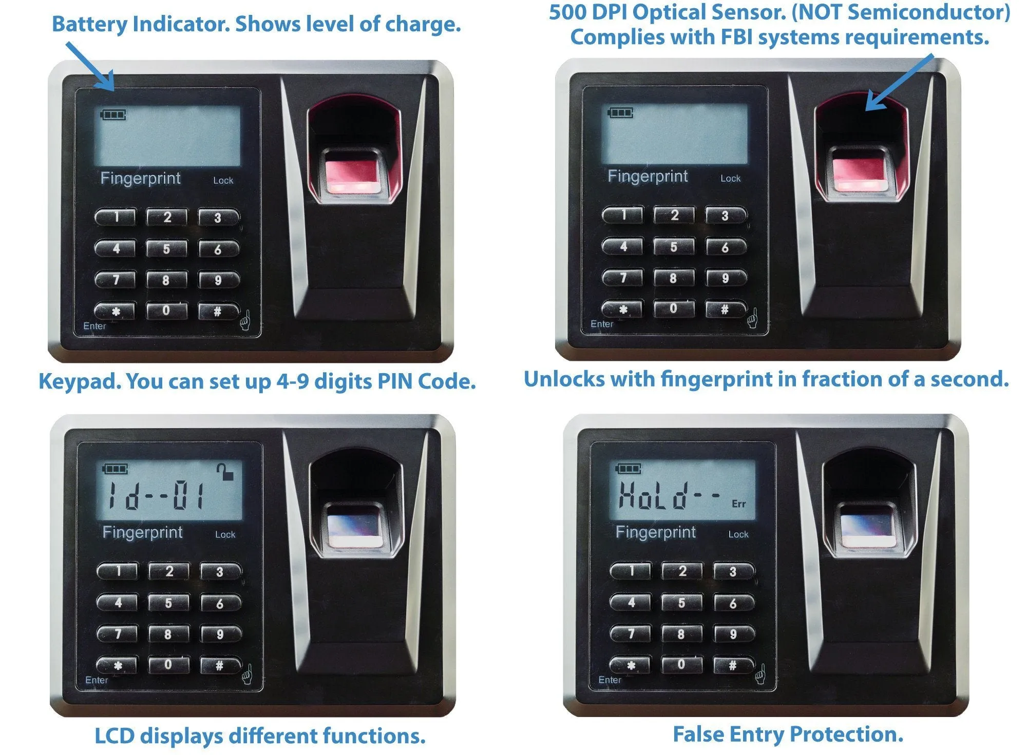 Viking VS-35BLA Biometric Security Safe