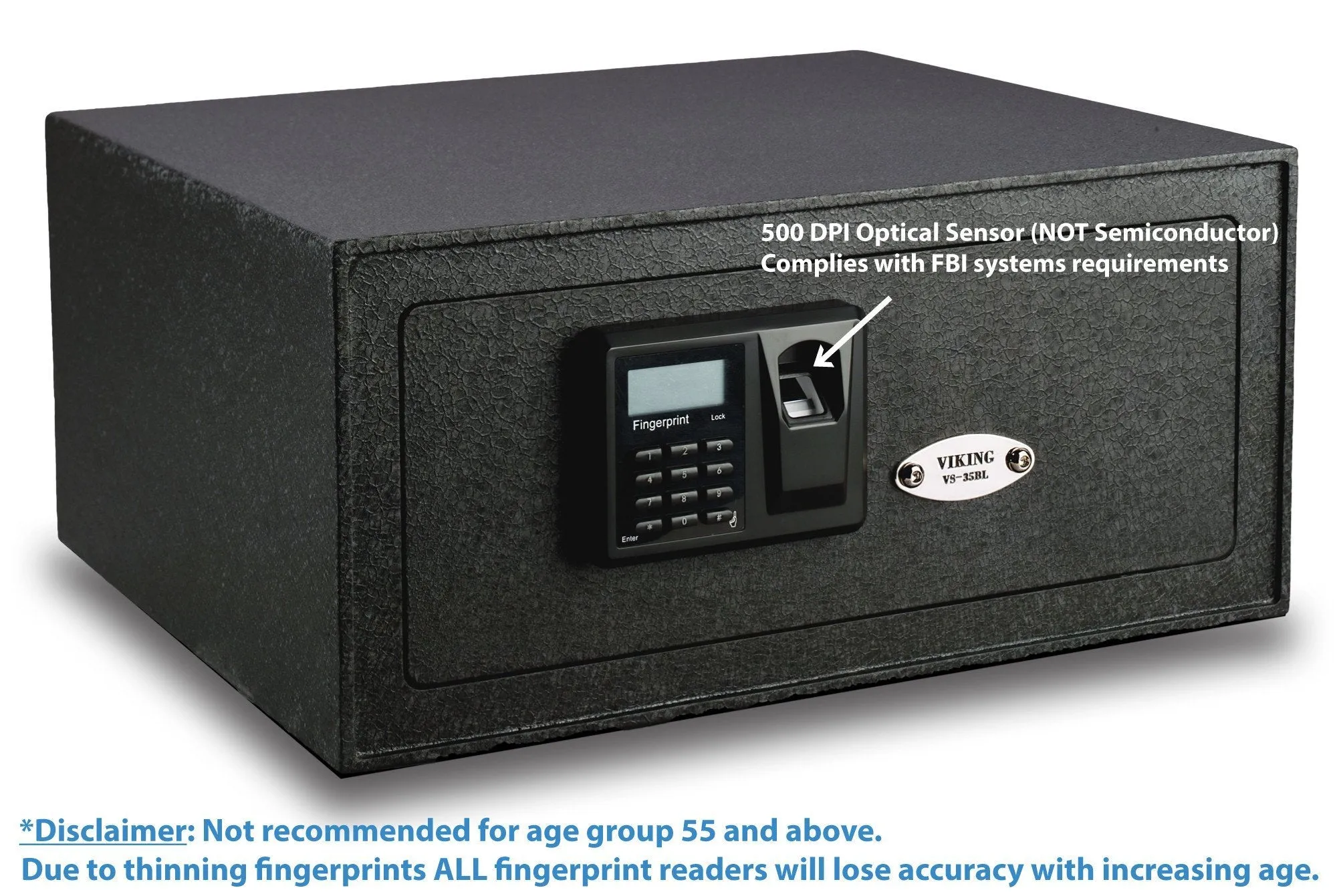 Viking VS-35BLA Biometric Security Safe