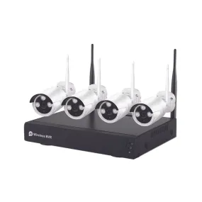 Wireless Security Surveillance Camera with 4 Channels