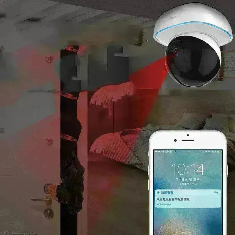 Wireless Surveillance Camera Wifi Smart Home Mobile Phone Remote HD