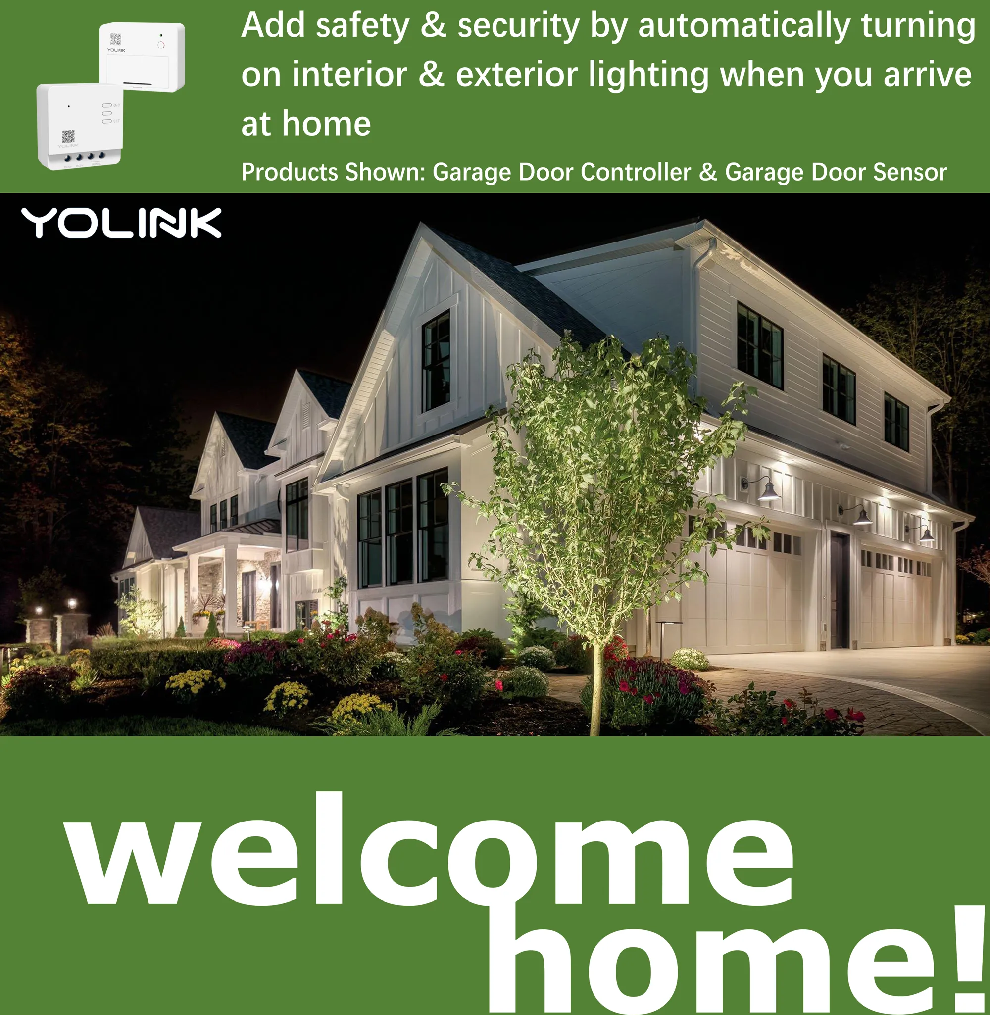 YoLink Finger: Universal Garage Door Controller,  YoLink Hub Required