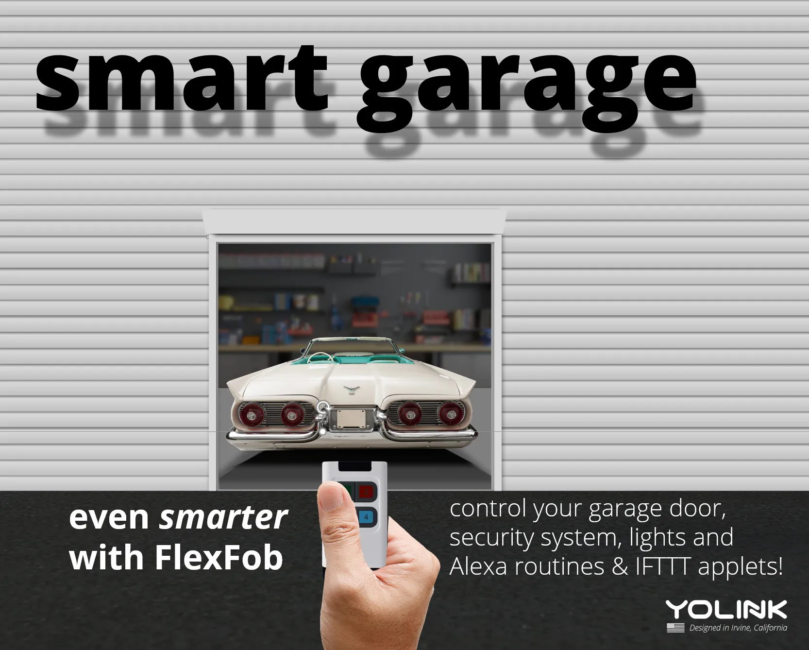 YoLink Finger: Universal Garage Door Controller,  YoLink Hub Required