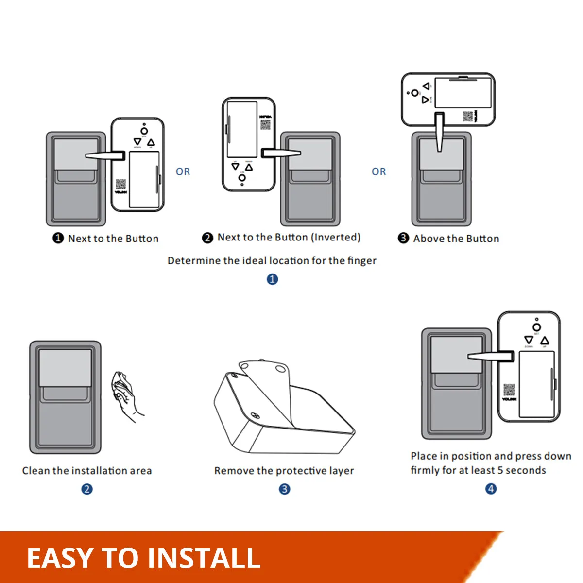 YoLink Finger: Universal Garage Door Controller,  YoLink Hub Required