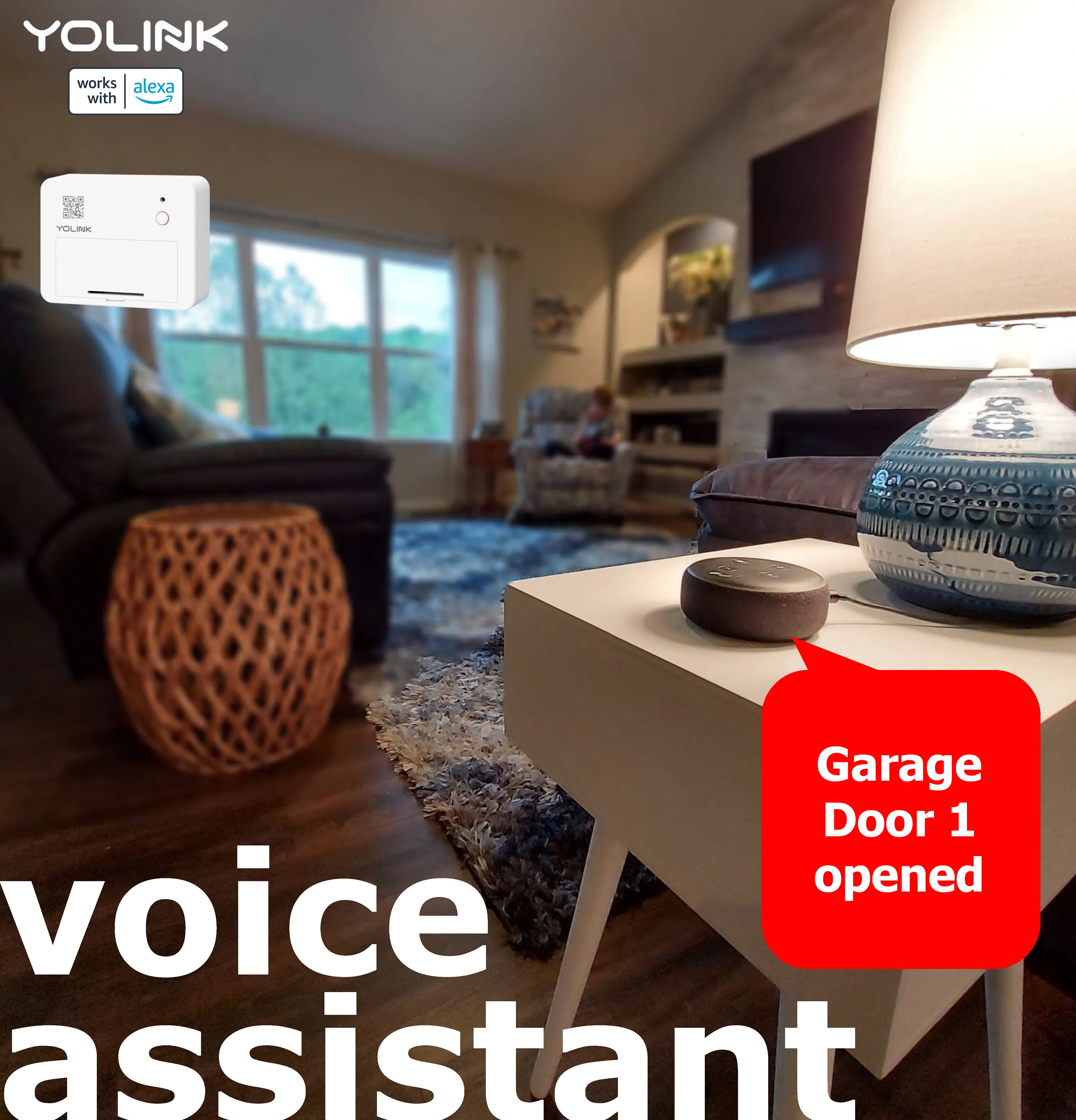 YoLink Finger: Universal Garage Door Controller,  YoLink Hub Required