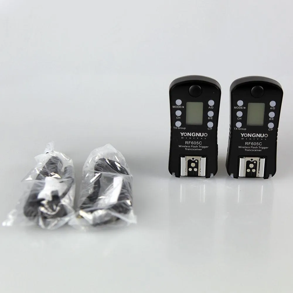 Yongnuo RF-605C Wireless 2.4GHz Flash Trigger Set for Canon
