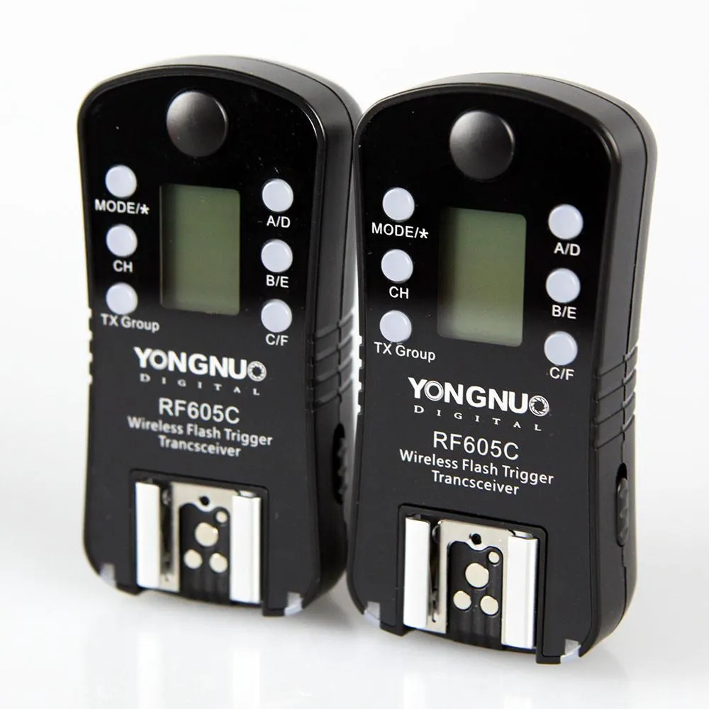 Yongnuo RF-605C Wireless 2.4GHz Flash Trigger Set for Canon