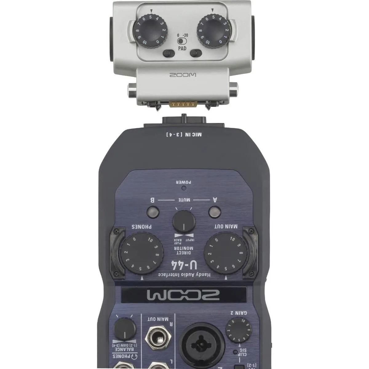 Zoom U-44 Handy 4-In/4-Out Audio Interface